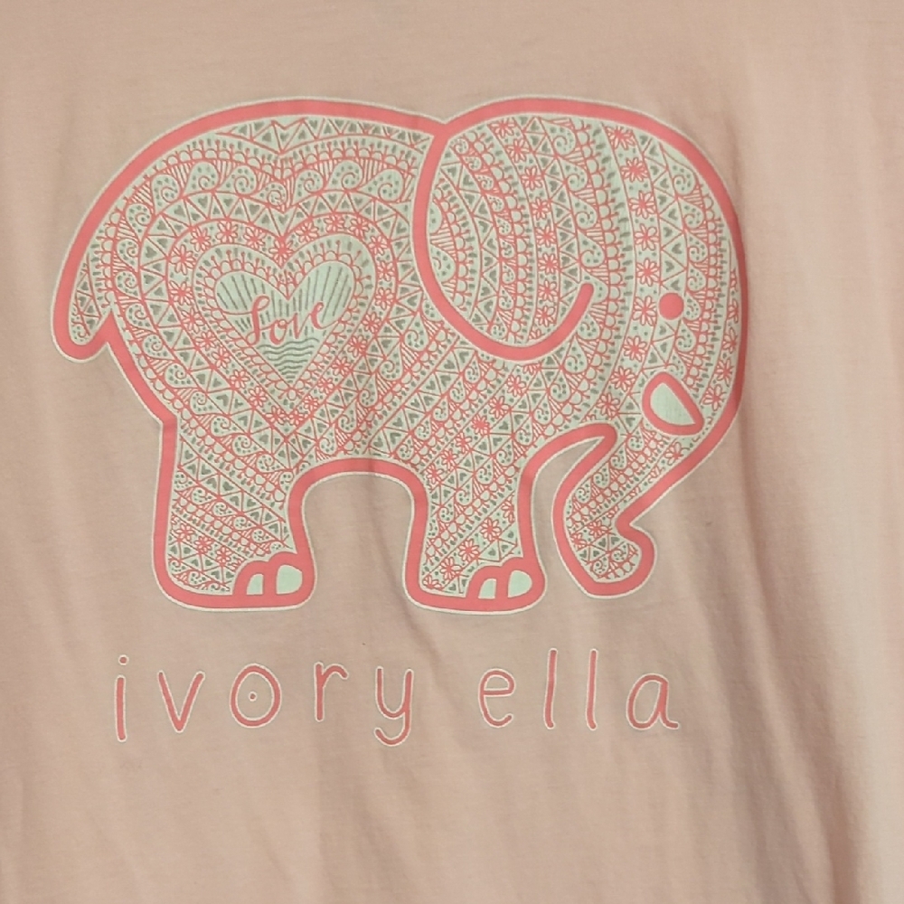 Ivory Ella Soft Pink Long Sleeve Tee